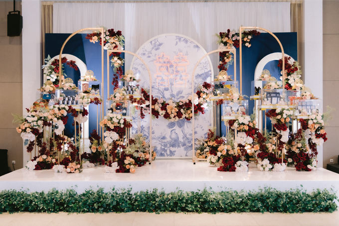 Jessica & Jimmy Engagement Decoration at Royal Dynasty by Valentine Wedding Decoration - 002