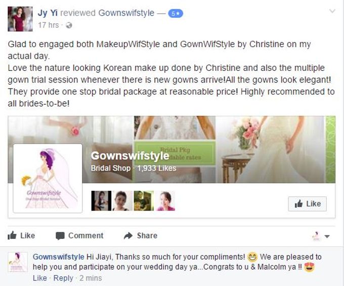 Reviews from Clients by Makeupwifstyle - 002 Reviews from Clients by Makeupwifstyle - 002