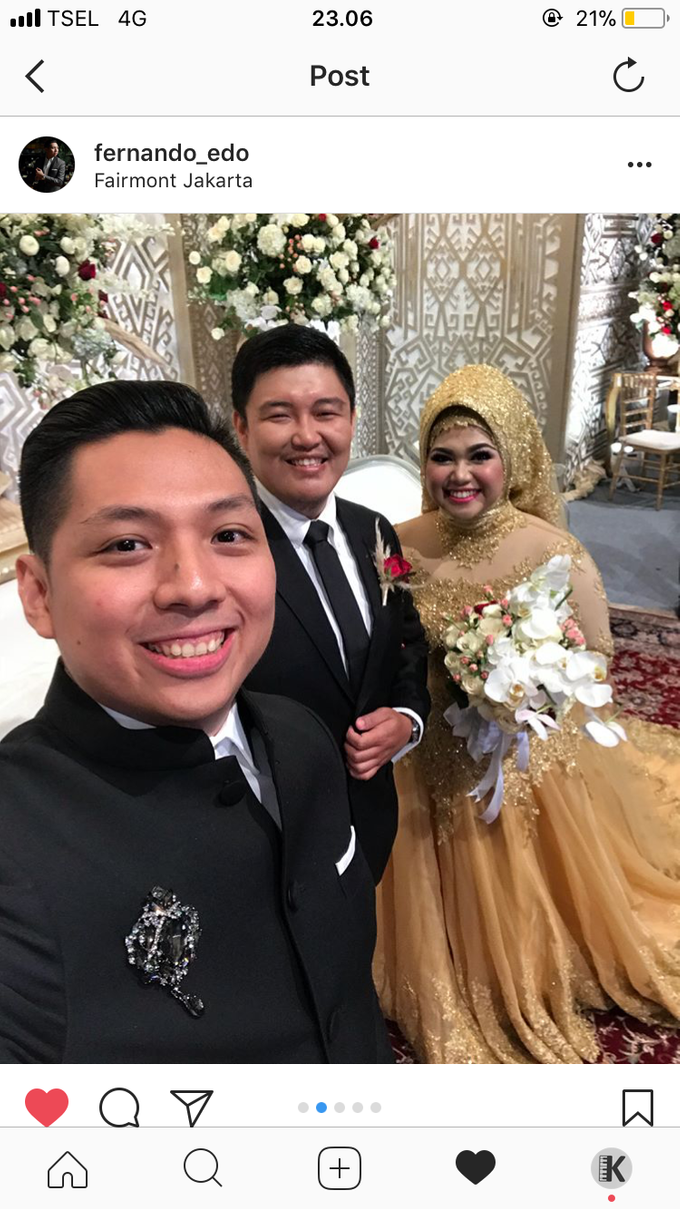 FAIRMONT JAKARTA   
Rahma & Andre Wedding by Fairmont Jakarta - 003