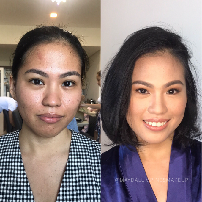BEFORE & AFTER by May Dalumpines Makeup - 001 BEFORE & AFTER by May Dalumpines Makeup - 001