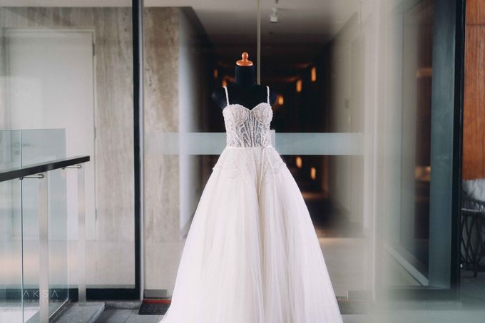 Katharina & Kevin Wedding at The Gallery CIBIS Park Part 1 by vielmakeup - 019