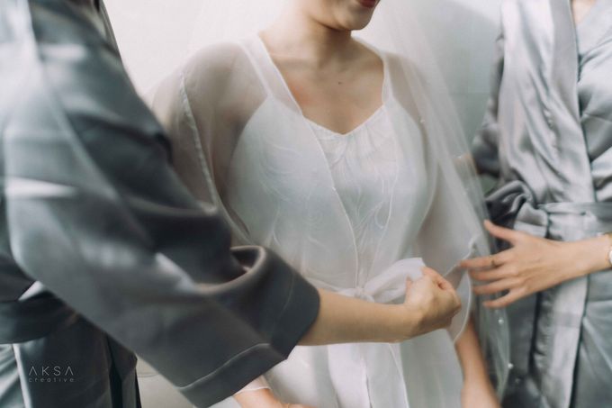 Katharina & Kevin Wedding at The Gallery CIBIS Park Part 1 by vielmakeup - 029