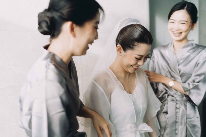 Katharina & Kevin Wedding at The Gallery CIBIS Park Part 1 by vielmakeup - 030
