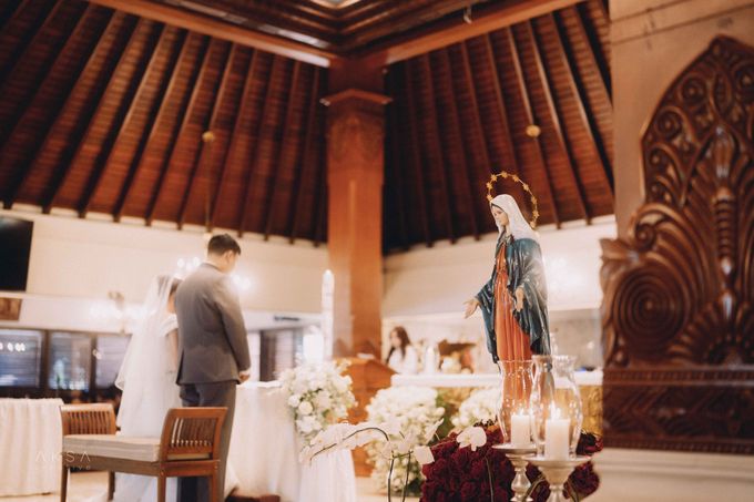 Katharina & Kevin Wedding at The Gallery CIBIS Park Part 3 by vielmakeup - 032