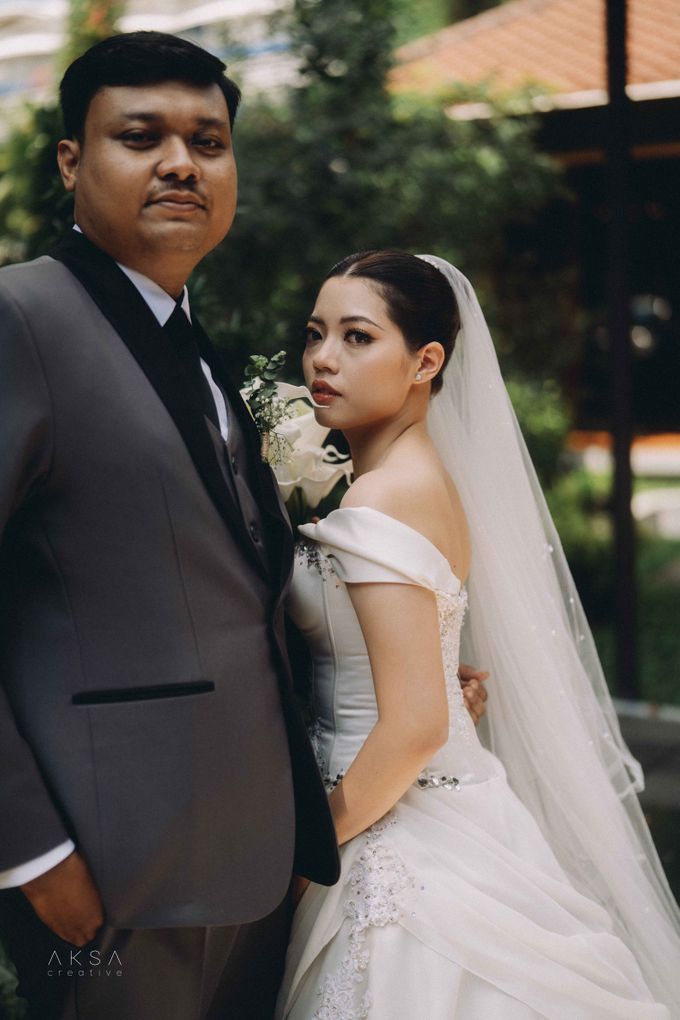 Katharina & Kevin Wedding at The Gallery CIBIS Park Part 4 by vielmakeup - 002