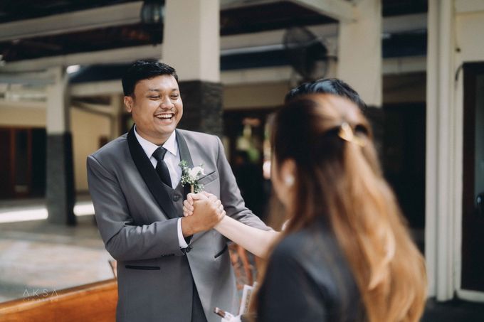Katharina & Kevin Wedding at The Gallery CIBIS Park Part 4 by vielmakeup - 003