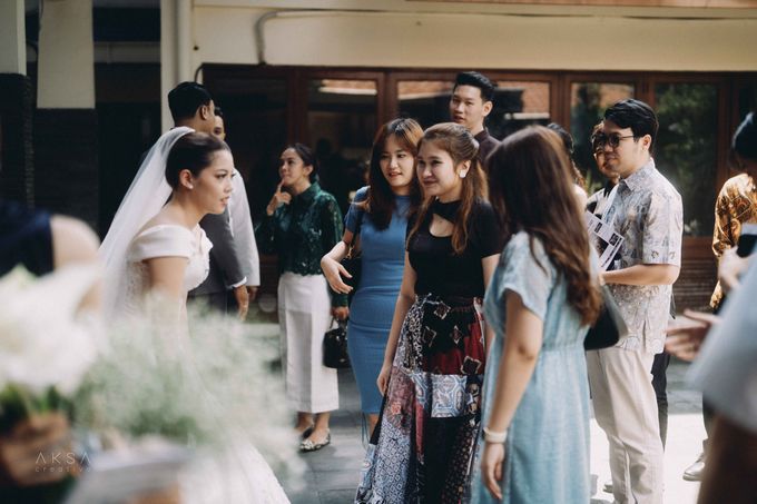Katharina & Kevin Wedding at The Gallery CIBIS Park Part 4 by vielmakeup - 004