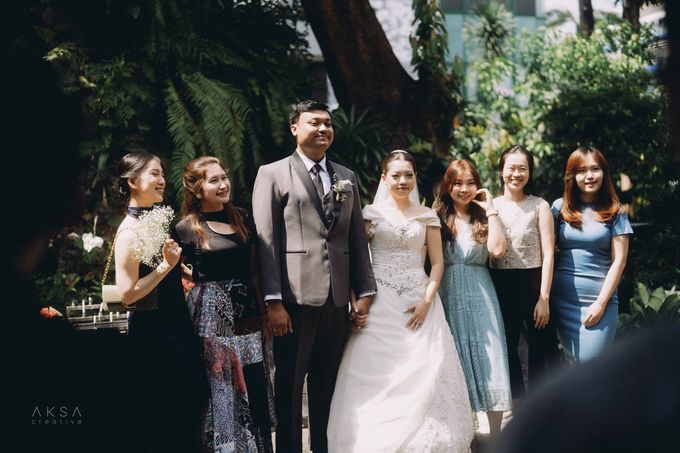 Katharina & Kevin Wedding at The Gallery CIBIS Park Part 4 by vielmakeup - 005