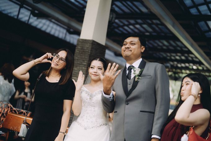 Katharina & Kevin Wedding at The Gallery CIBIS Park Part 4 by vielmakeup - 007