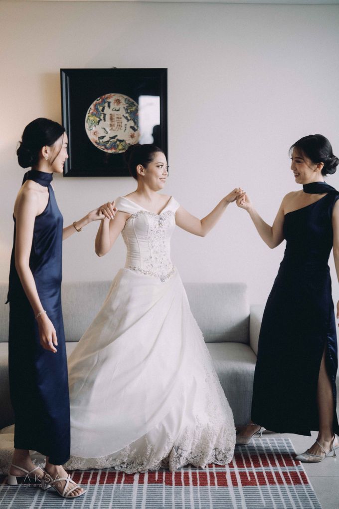 Katharina & Kevin Wedding at The Gallery CIBIS Park Part 4 by vielmakeup - 015