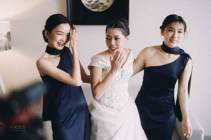 Katharina & Kevin Wedding at The Gallery CIBIS Park Part 4 by vielmakeup - 017