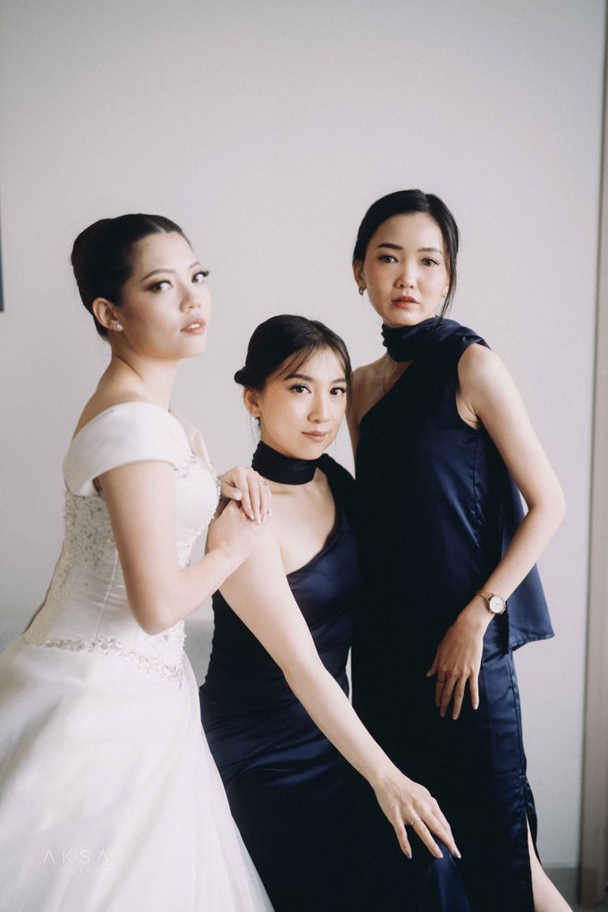 Katharina & Kevin Wedding at The Gallery CIBIS Park Part 4 by vielmakeup - 019