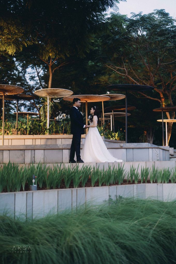 Katharina & Kevin Wedding at The Gallery CIBIS Park Part 4 by vielmakeup - 041