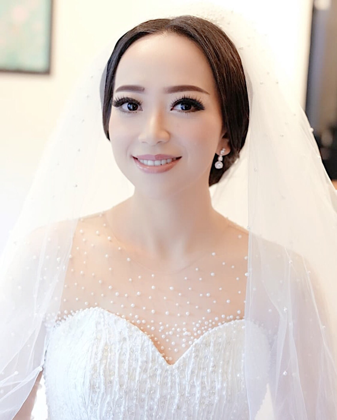 Custom Wedding Gown for Febriana in Bali by Kings Bridal & Tailor