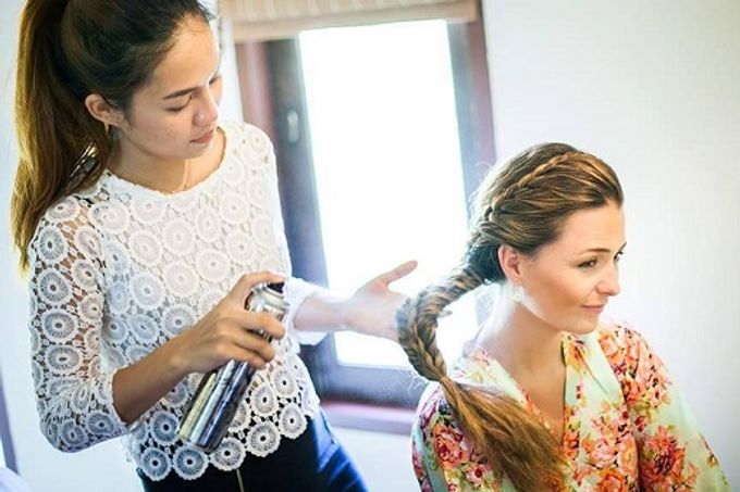 Bridal Hair Stylist Phuket Thailand by Wow Make Up in Phuket - 012 Bridal Hair Stylist Phuket Thailand by Wow Make Up in Phuket - 012