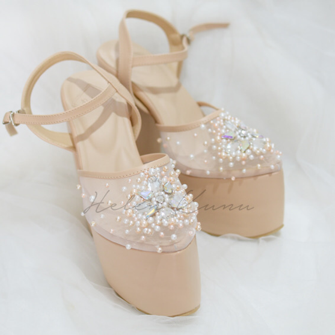 Linda wedding heels by Helen Kunu by Kunu Looks - 001 Linda wedding heels by Helen Kunu by Kunu Looks - 001