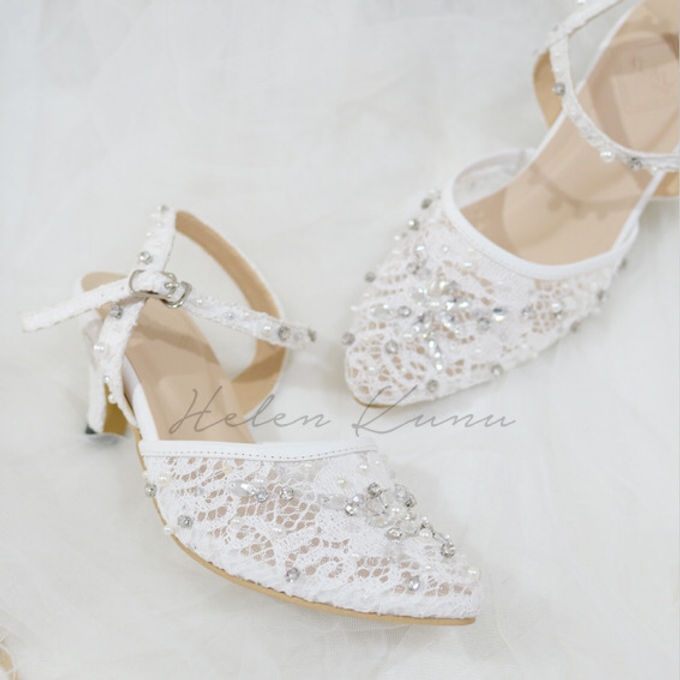 felicia wedding shoes by Helen Kunu by Kunu Looks - 001