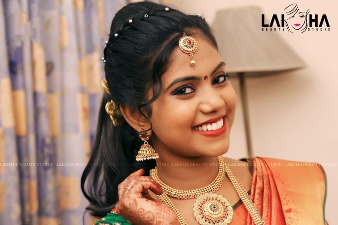 Bridal Makeup by Laksha Beauty Studio - 027 Bridal Makeup by Laksha Beauty Studio - 027