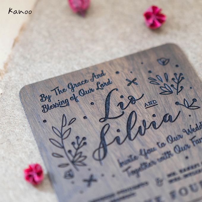 Wedding Invitation - Wood in Summer by Kanoo Paper & Gift - 002 Wedding Invitation - Wood in Summer by Kanoo Paper & Gift - 002