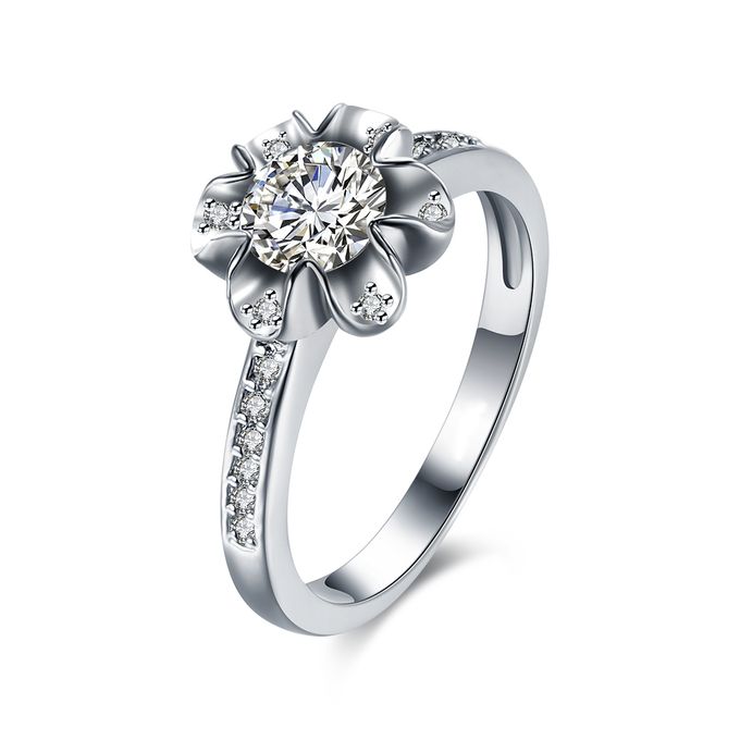 Tiaria Romantic Engagement Ring Design 36 by TIARIA - 001