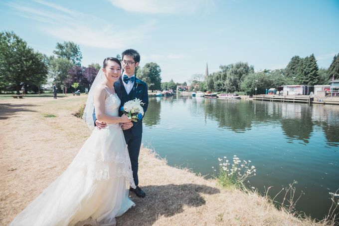 Wedding Photography and Bridal Party Hair & Makeup Service to Lovely Hong Kong Bride and Groom in Covent Garden, London, UK by TheSnapshotCafe - 001