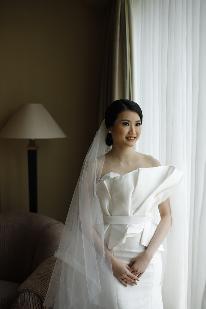 Ancilla And Yulius Wedding Day by JW Marriott Hotel Jakarta - 020