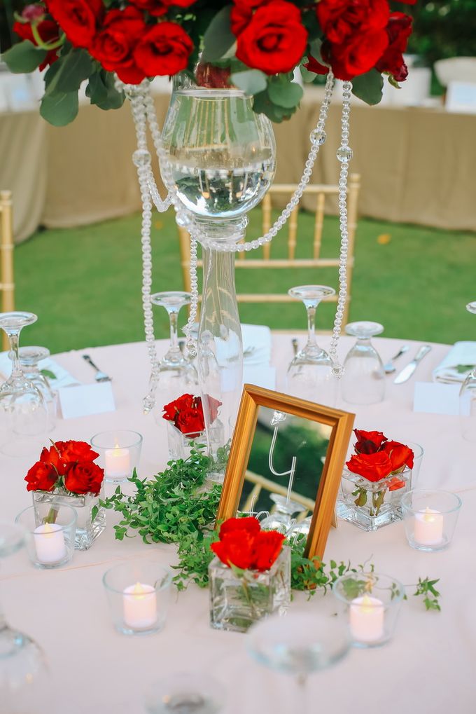 Sexy Red & Glam Deco by Louloudi Wedding & Events Stylist - 012 Sexy Red & Glam Deco by Louloudi Wedding & Events Stylist - 012