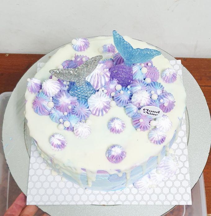 Mermaid Cake for Birthday Cake by Cloud Nine Cakery - 001 Mermaid Cake for Birthday Cake by Cloud Nine Cakery - 001