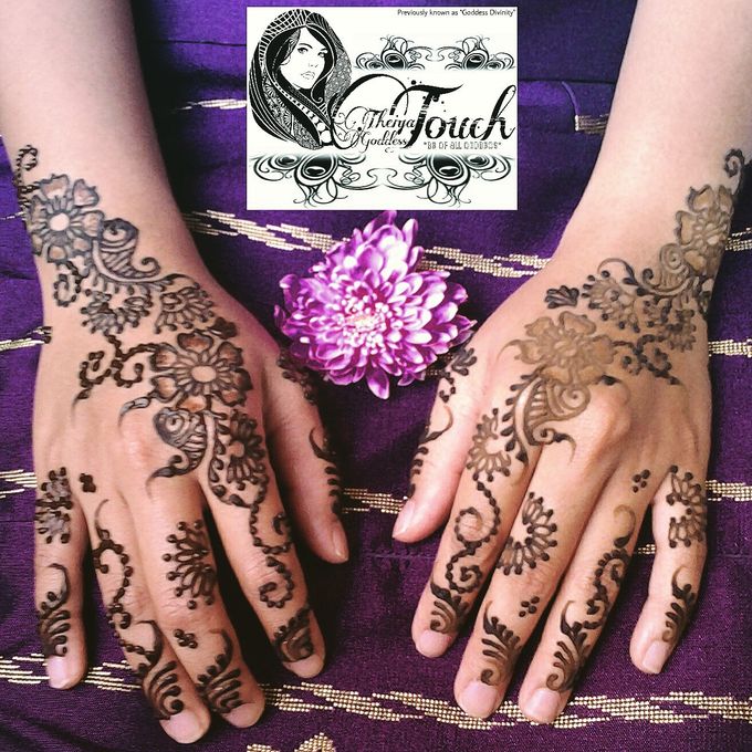 Henna Artwork Designing by Theiya Goddess Touch - 011 Henna Artwork Designing by Theiya Goddess Touch - 011