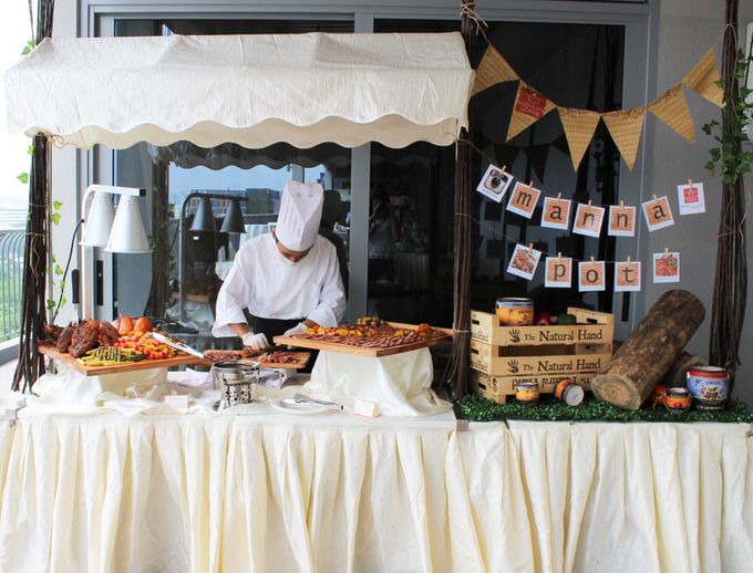 Rustic Wedding Dessert Table by Manna Pot Catering - 013