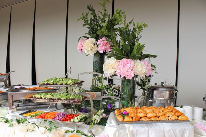 Rustic Wedding Dessert Table by Manna Pot Catering - 015