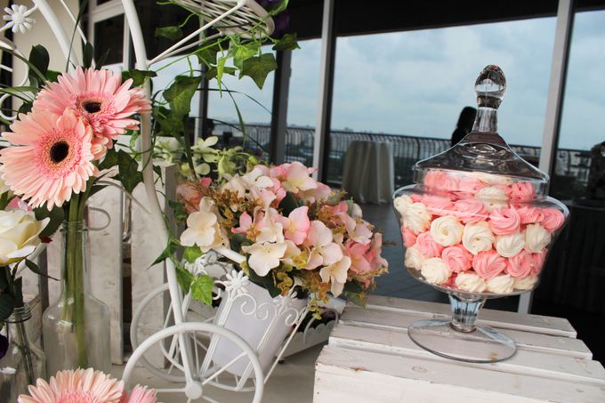 Rustic Wedding Dessert Table by Manna Pot Catering - 020