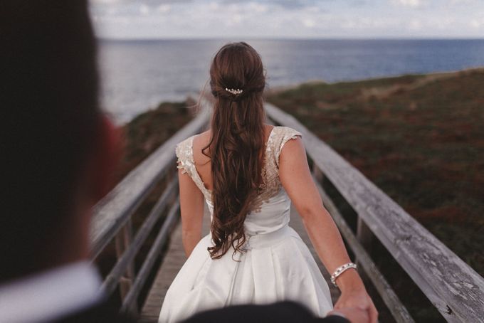 Cathedrals Beach by Manuel Balles. Wedding Photographer. - 004