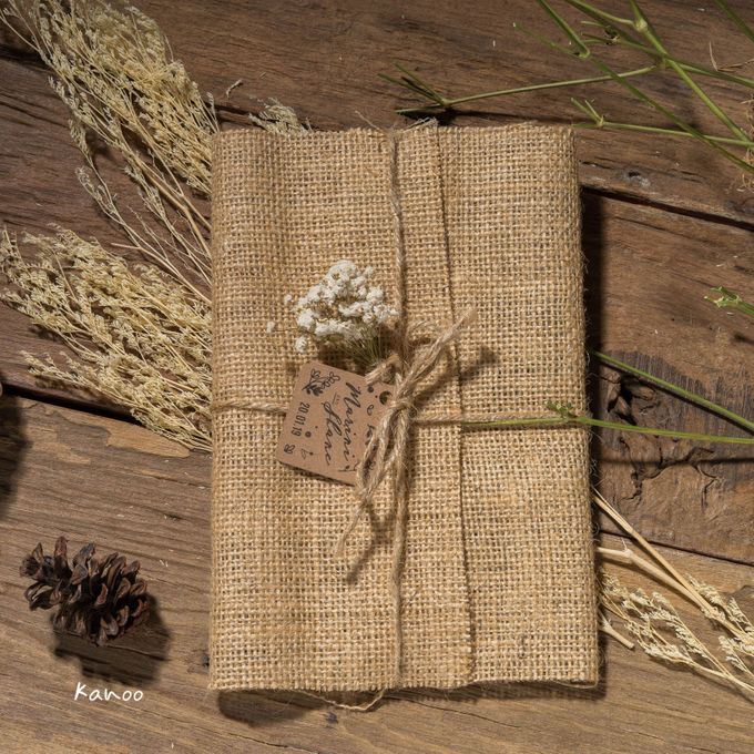 Wedding Invitation - Rustic Wooden by Kanoo Paper & Gift - 003 Wedding Invitation - Rustic Wooden by Kanoo Paper & Gift - 003