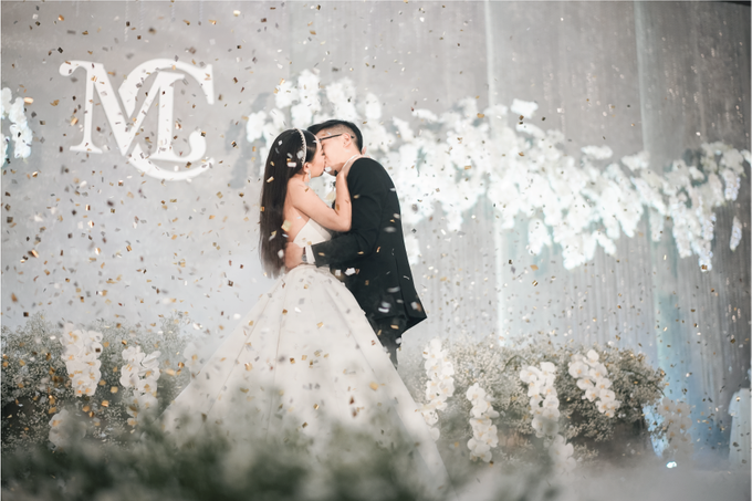 Michael & Cindy Wedding Decoration at Pullman Grand Ballroom, Bandung by Valentine Wedding Decoration - 015