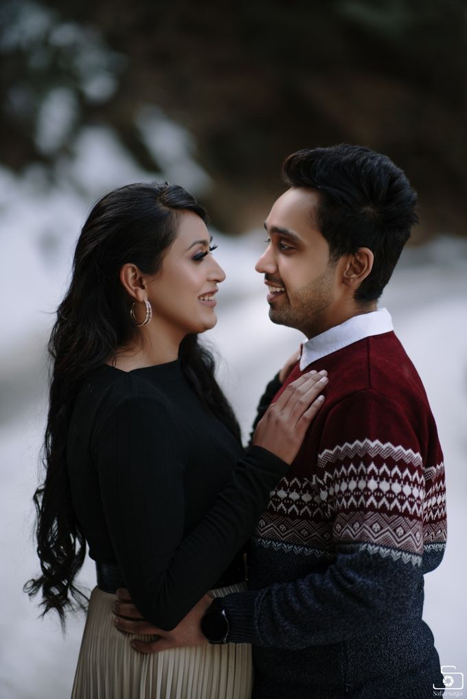 Megha and Aishwarya - Pre-wedding Shoot in Himachal Pradesh - Safarsaga Films by Safarsaga Films - 026