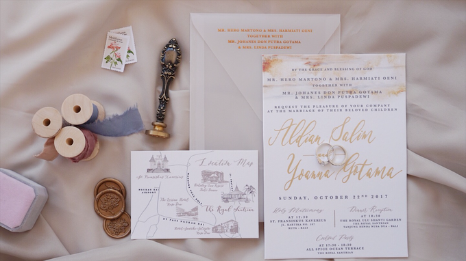 Aldian & Yoanna by Meilifluous Calligraphy & Design - 003 Aldian & Yoanna by Meilifluous Calligraphy & Design - 003