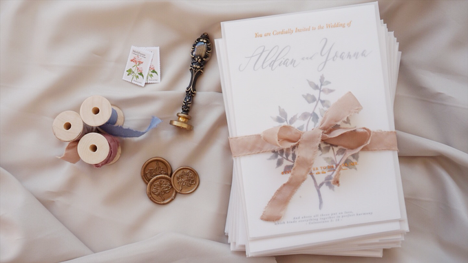 Aldian & Yoanna by Meilifluous Calligraphy & Design - 004 Aldian & Yoanna by Meilifluous Calligraphy & Design - 004