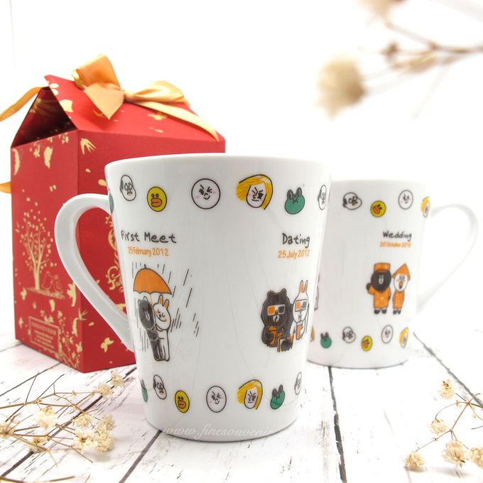 Con Mug Include Paperbag & Printing Decal by Fine Souvenir - 002 Con Mug Include Paperbag & Printing Decal by Fine Souvenir - 002