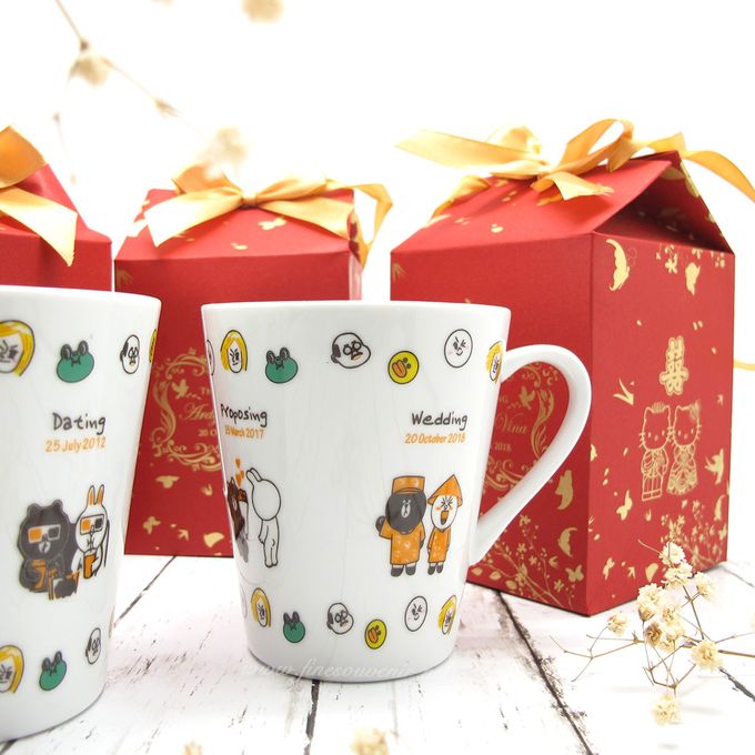 Con Mug Include Paperbag & Printing Decal by Fine Souvenir - 003 Con Mug Include Paperbag & Printing Decal by Fine Souvenir - 003