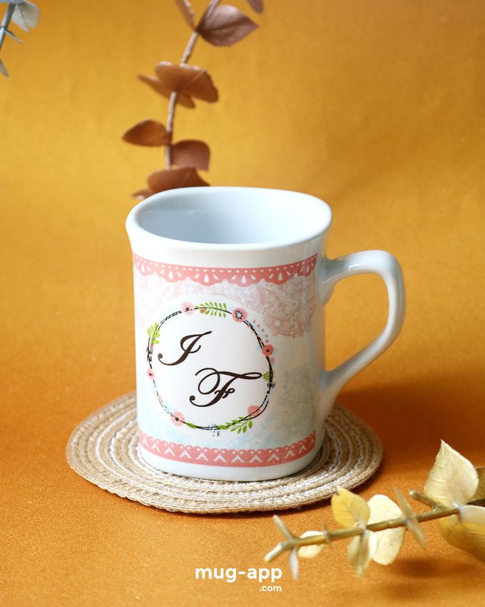 Mug Nescafe Mini I & F by Mug-App Wedding Souvenir - 002 Mug Nescafe Mini I & F by Mug-App Wedding Souvenir - 002