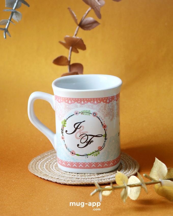 Mug Nescafe Mini I & F by Mug-App Wedding Souvenir - 003 Mug Nescafe Mini I & F by Mug-App Wedding Souvenir - 003