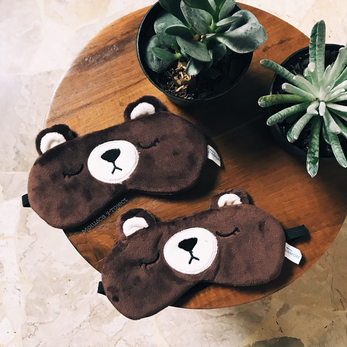 Teddy Bear Eye Cover Custom Souvenir by Molusca Project - 003