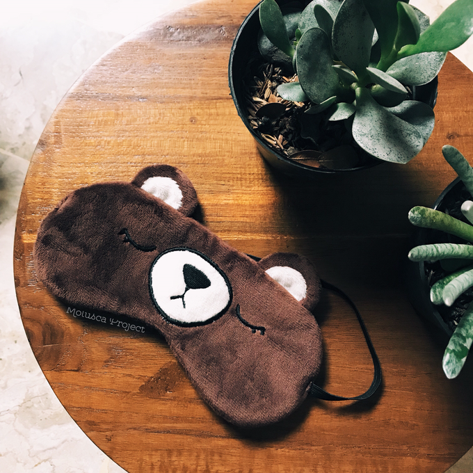 Teddy Bear Eye Cover Custom Souvenir by Molusca Project - 005 Teddy Bear Eye Cover Custom Souvenir by Molusca Project - 005