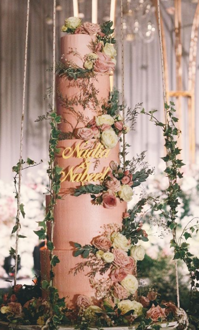 The wedding of Nadia & Nabeel by sugarbox patisserie - 002