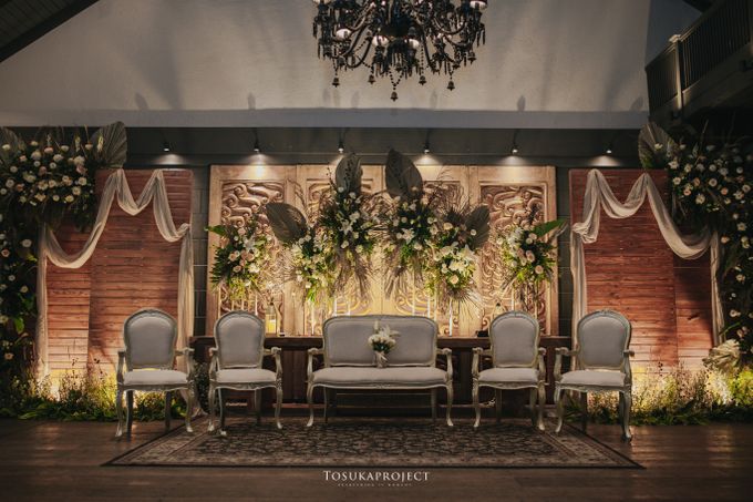 Nana & Bram Wedding Day at Kembang Goela Restaurant - Jakarta Selatan by Cassia Decoration - 027