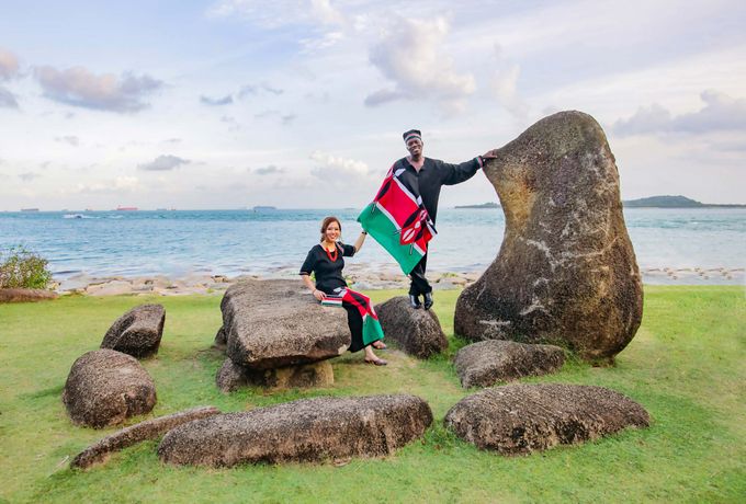 Kenyan-Singaporean Pre-Wedding Shoot at Sentosa Cove by GrizzyPix Photography - 001