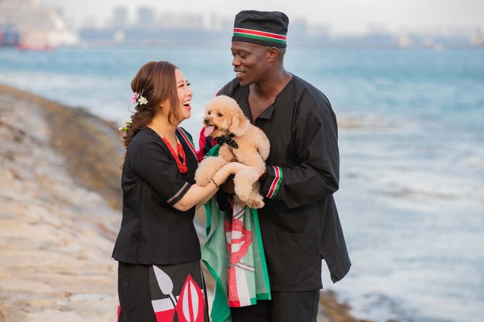 Kenyan-Singaporean Pre-Wedding Shoot at Sentosa Cove by GrizzyPix Photography - 009