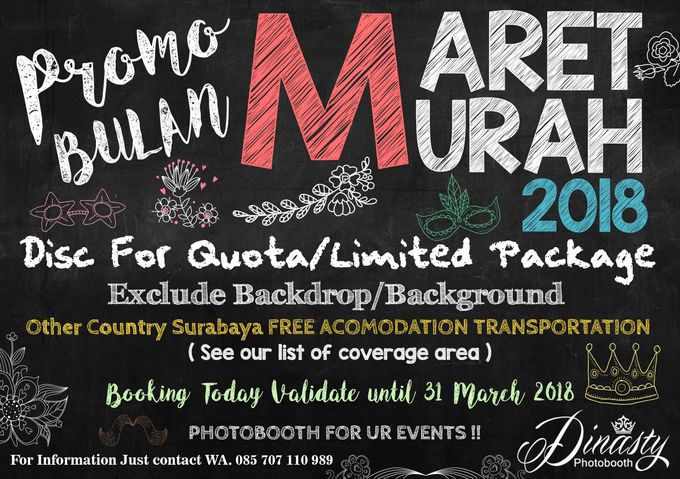 Promo 2018 economic unlimited package by Dinasty Photobooth - 002 Promo 2018 economic unlimited package by Dinasty Photobooth - 002