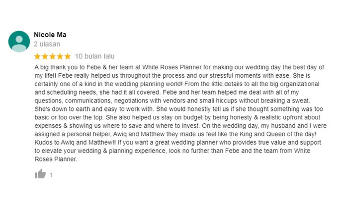 Client Review by White Roses Planner - 013 Client Review by White Roses Planner - 013